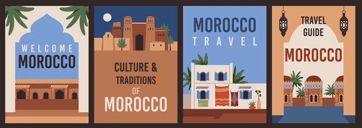travel morocco touristic cards traditional 260nw 2479838151
